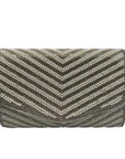 Starlet Rinestone Beaded Clutch 