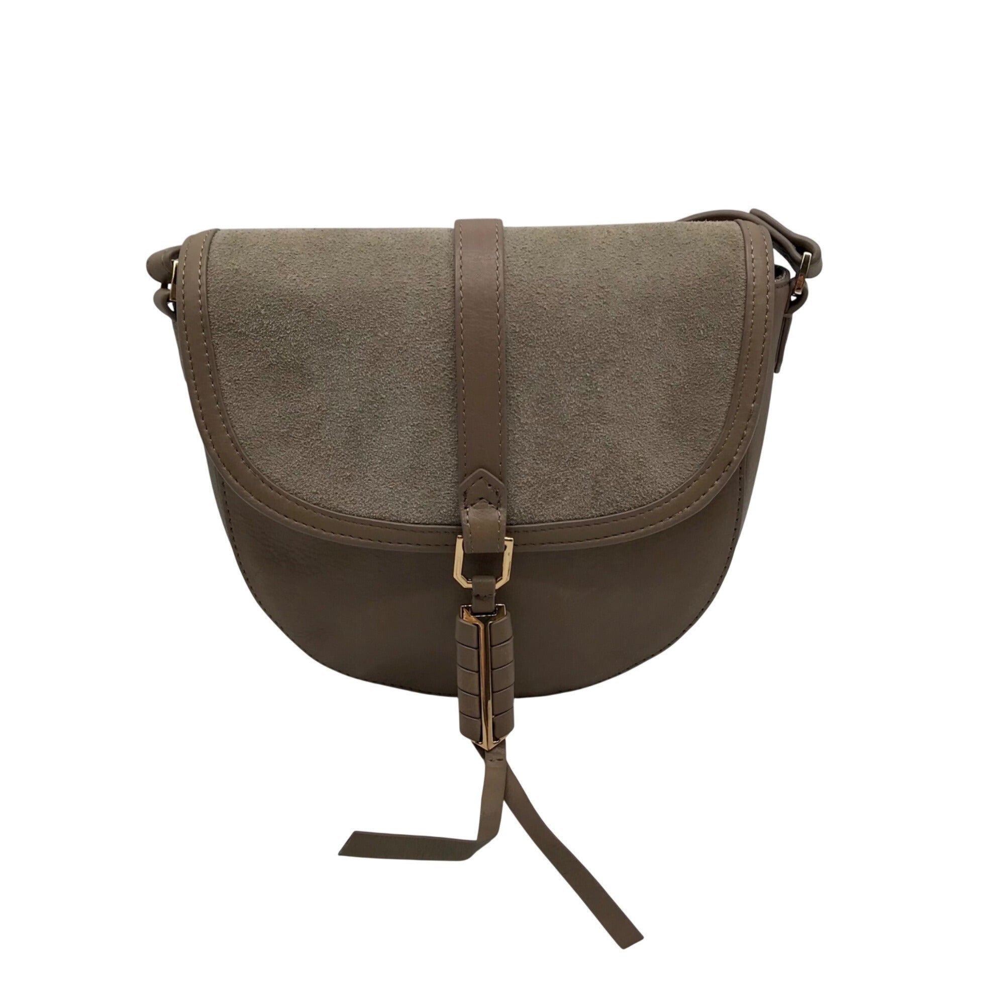 Stella & Dot Mushroom Leather Sloane Crossbody Bag 