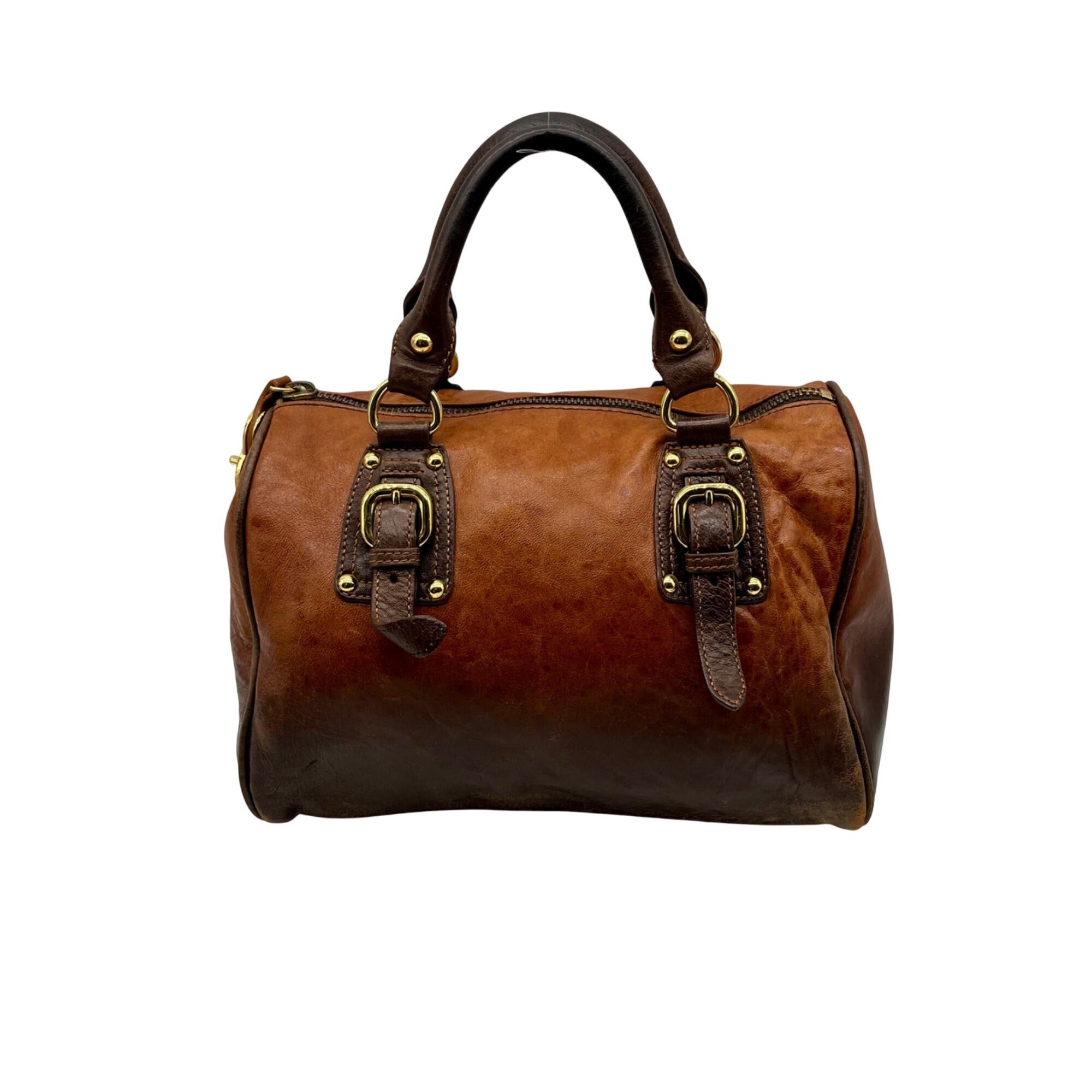 Steve Madden Brown Leather Shoulder Bag