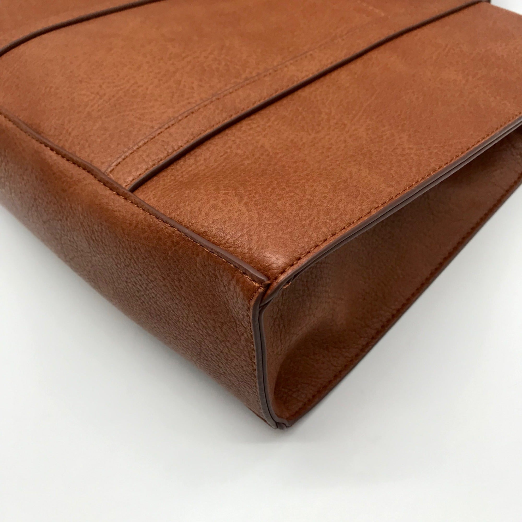 Style &amp; Co Brown Medium Boxy Tote