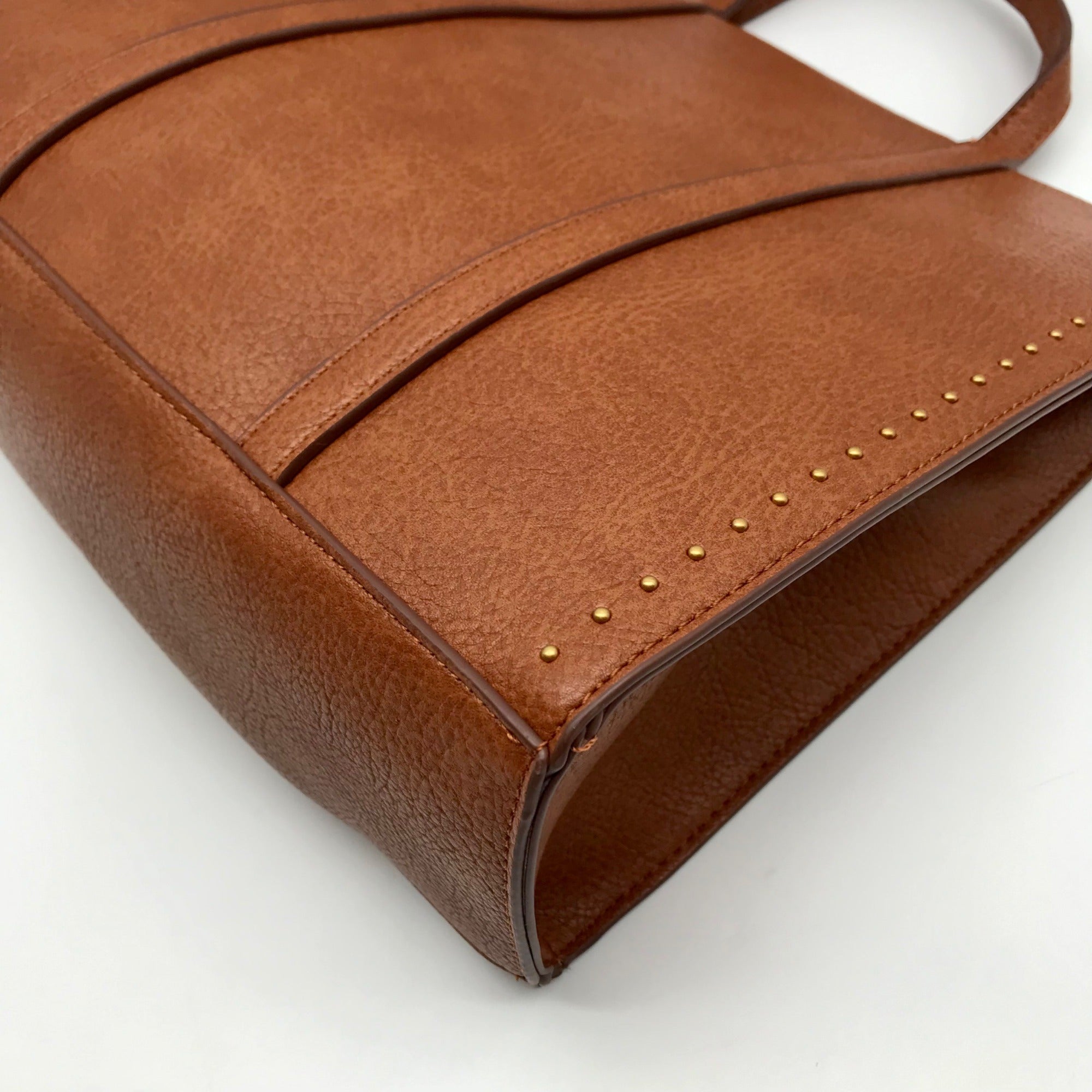 Style &amp; Co Brown Medium Boxy Tote