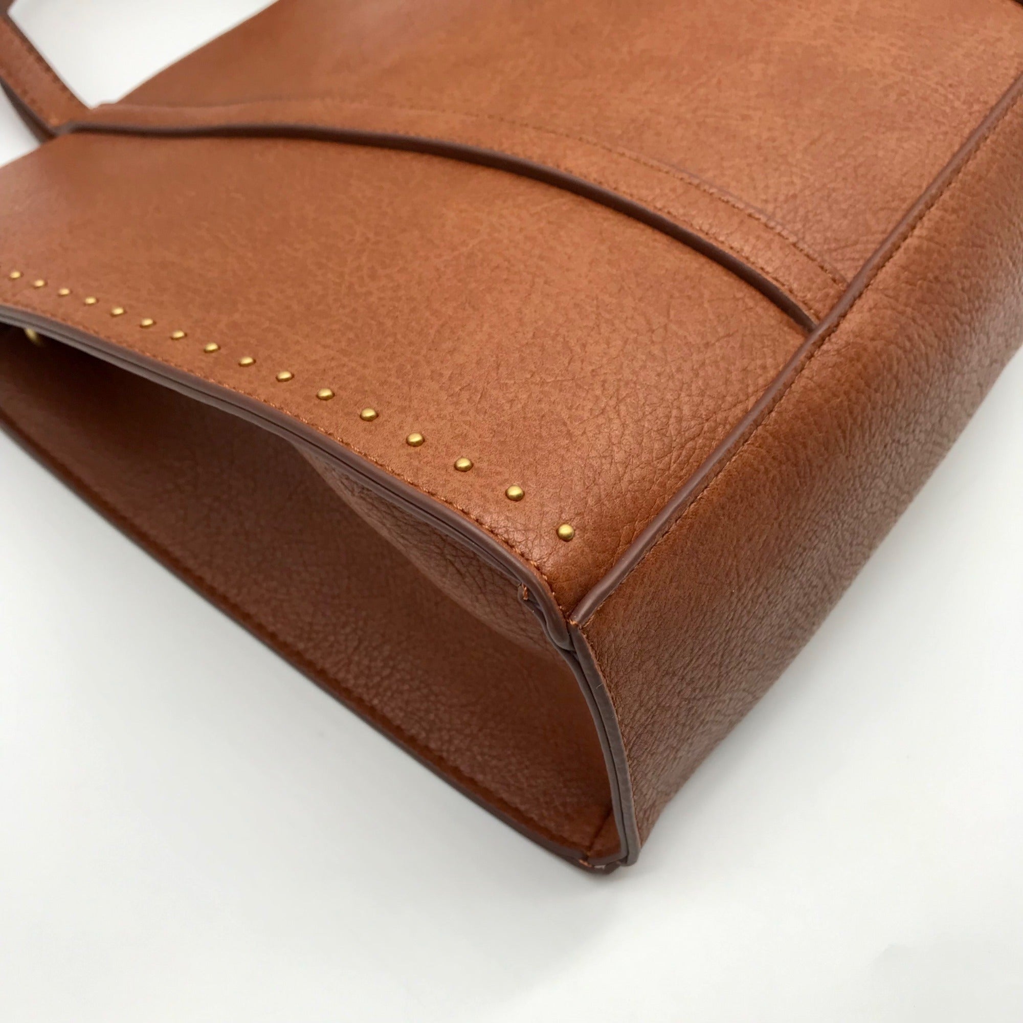 Style &amp; Co Brown Medium Boxy Tote