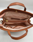 Style & Co Brown Medium Boxy Tote