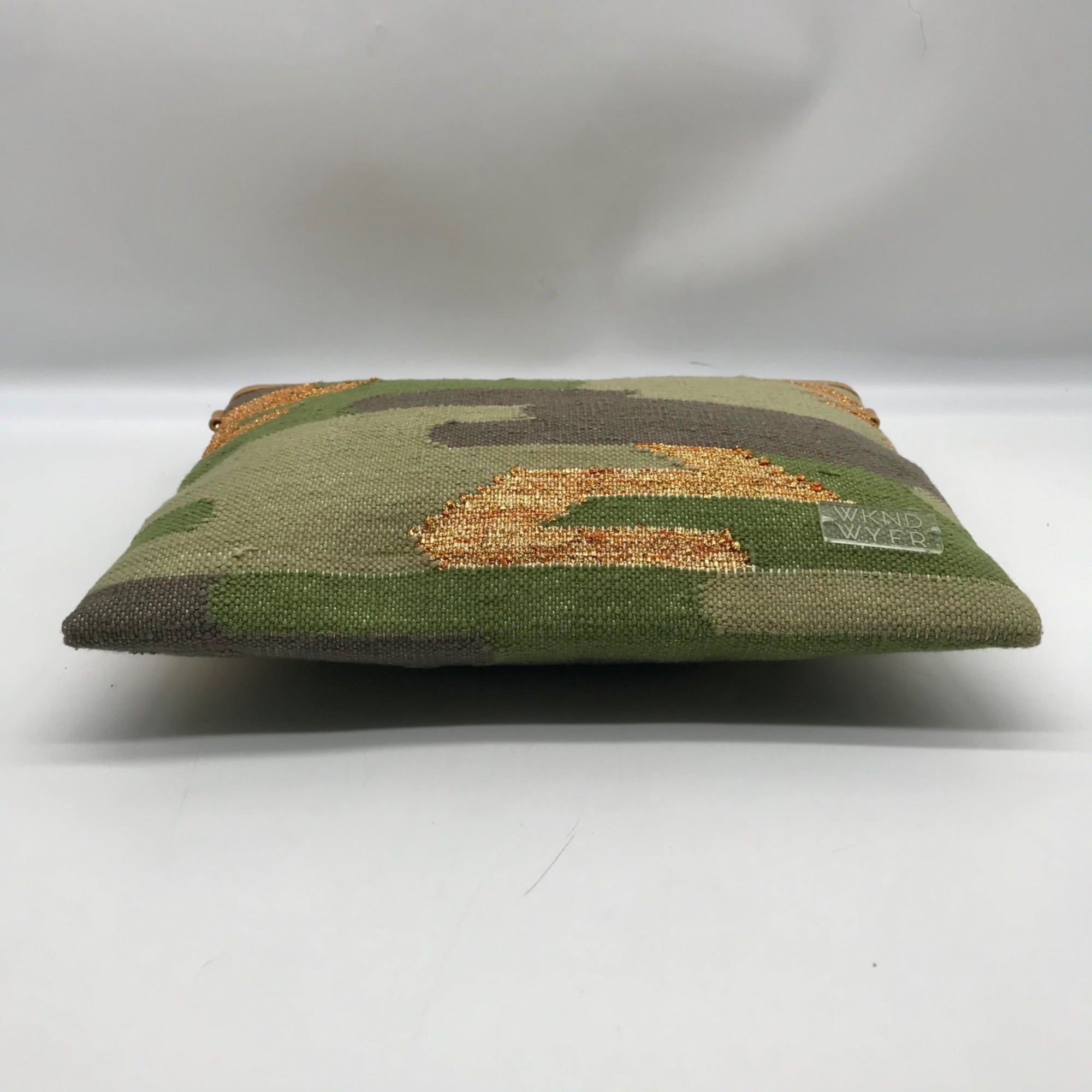 WKND WYFR Camouflage Woven Nelly Clutch