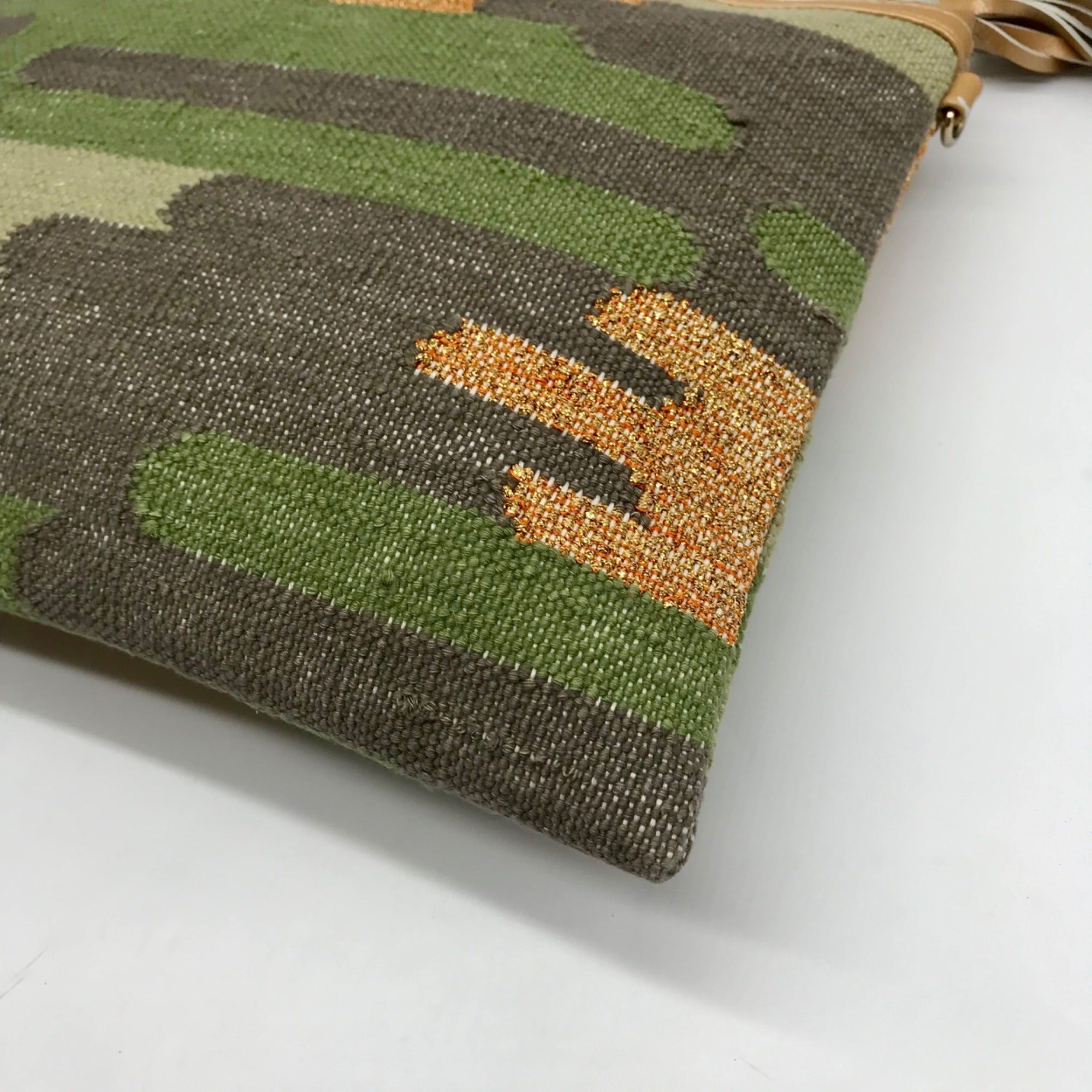WKND WYFR Camouflage Woven Nelly Clutch