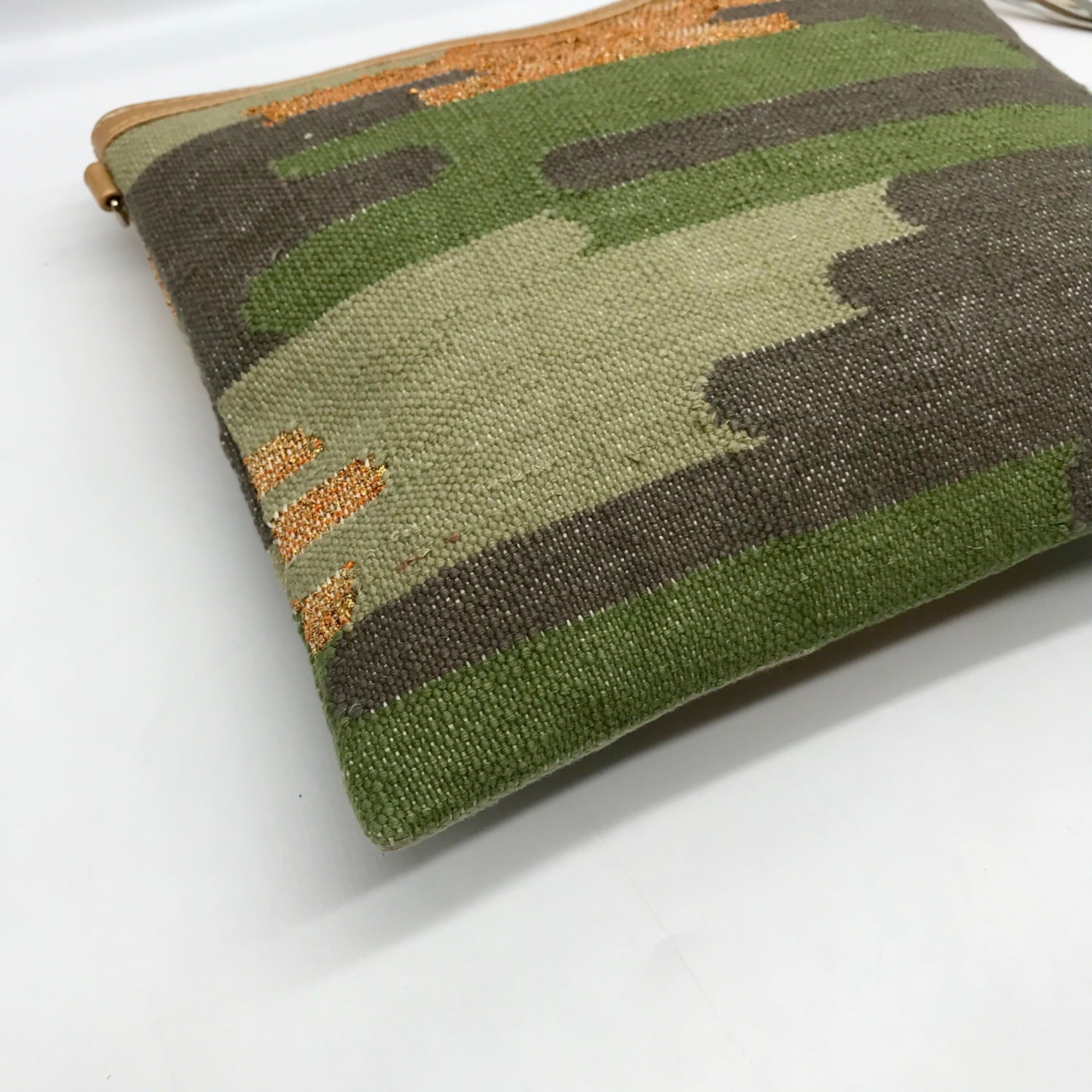 WKND WYFR Camouflage Woven Nelly Clutch