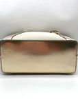 Michael Kors Pale Gold Large Jet Set Travel Top Zip Tote Bag