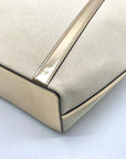 Michael Kors Pale Gold Large Jet Set Travel Top Zip Tote Bag