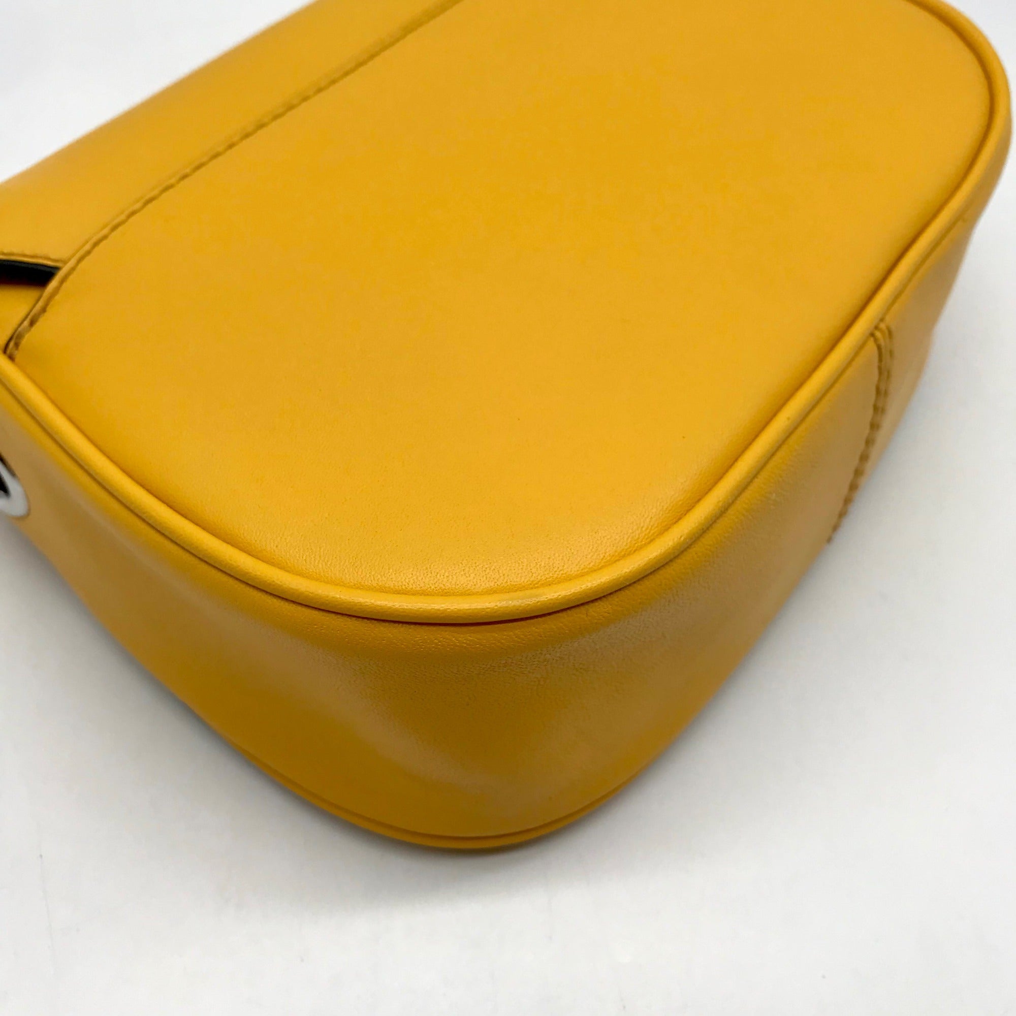Marc Jacobs Yellow Leather Avenue Crossbody Bag