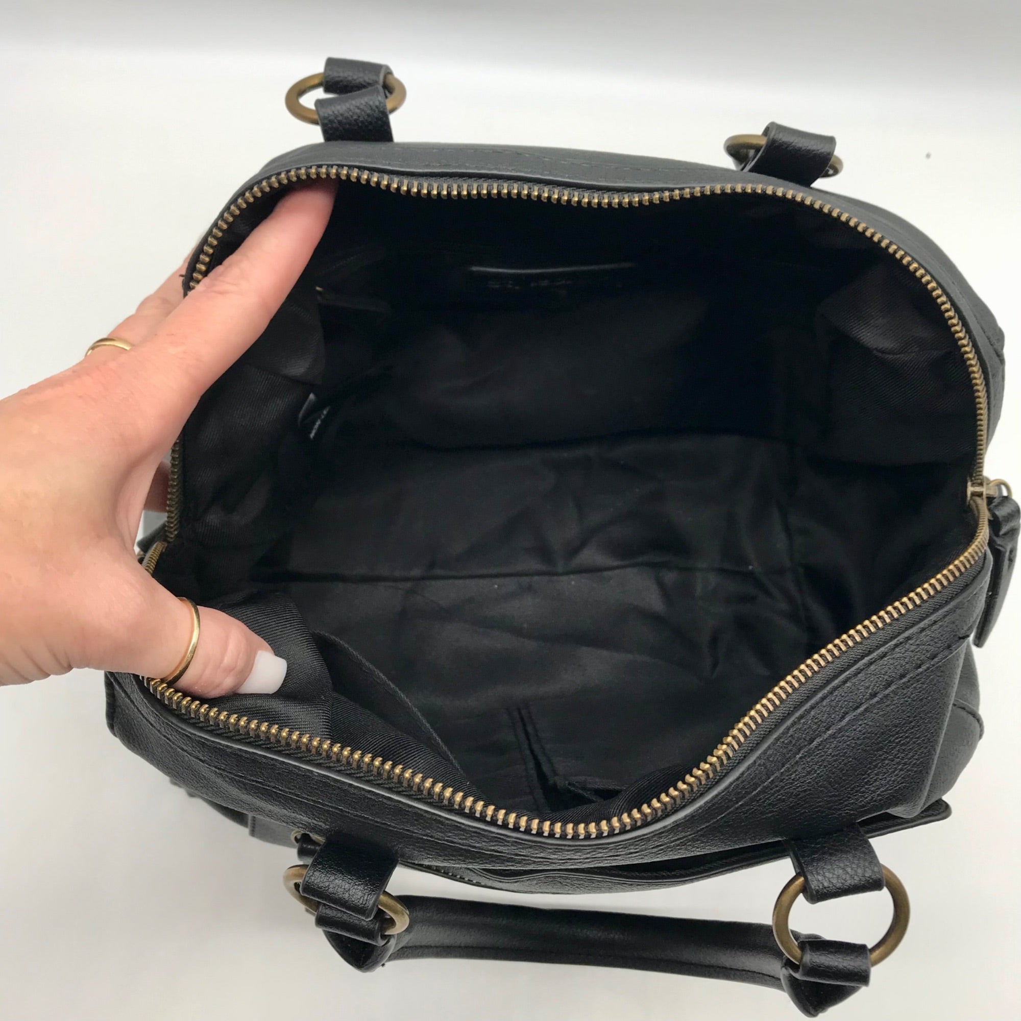 Style &amp; Co Black Hudsonn Satchel