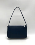 Kate Spade Blue Floral Embroidery Pebbled Leather Mini Shoulder Bag