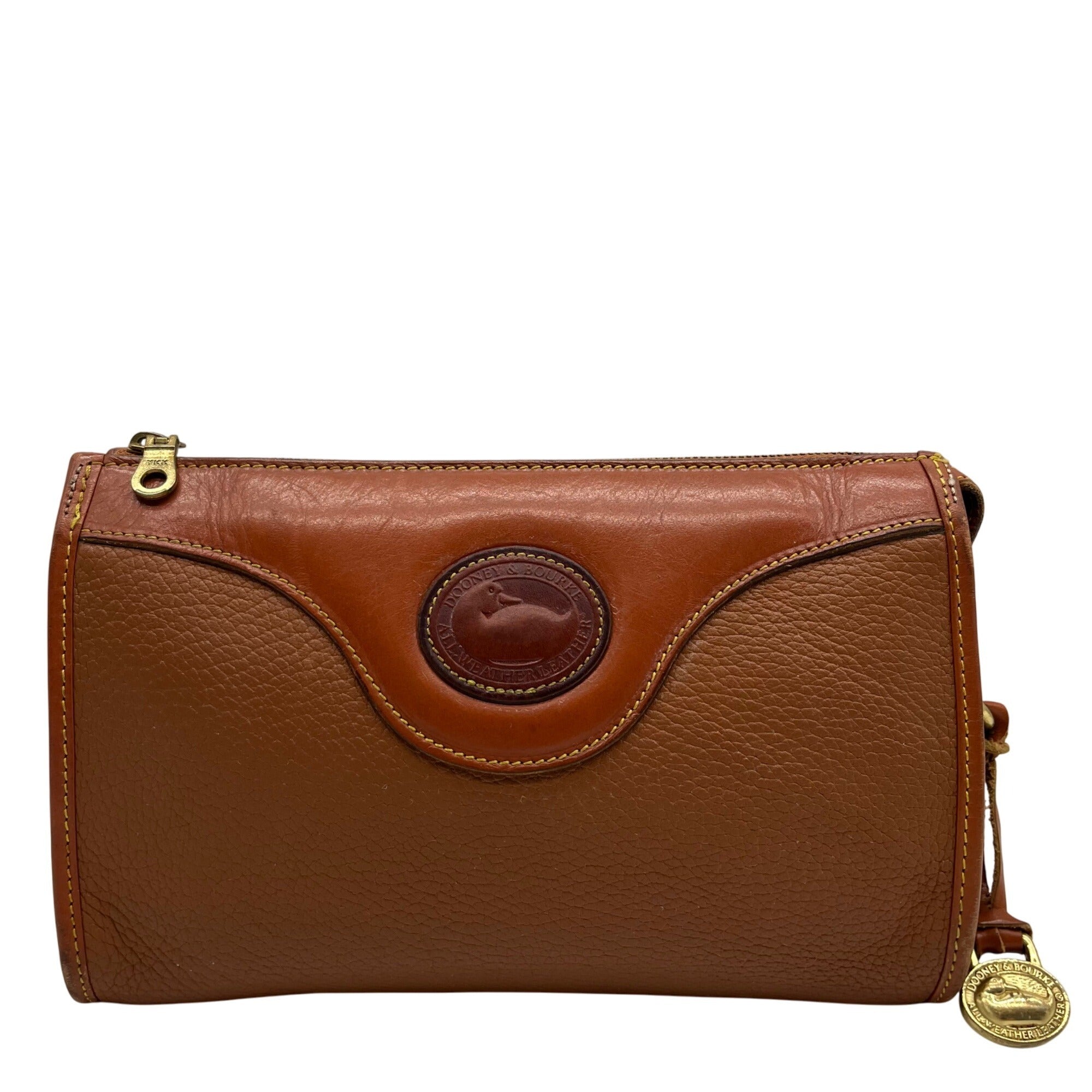 Dooney & Bourke Brown Leather Crossbody Bag