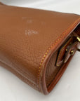 Dooney & Bourke Brown Leather Crossbody Bag