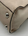 Michael Kors Cream Leather Hamilton Satchel Bag