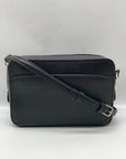 Kate Spade Black Saffiano Leather Lauryn Camera Crossbody Bag