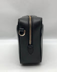 Kate Spade Black Saffiano Leather Lauryn Camera Crossbody Bag