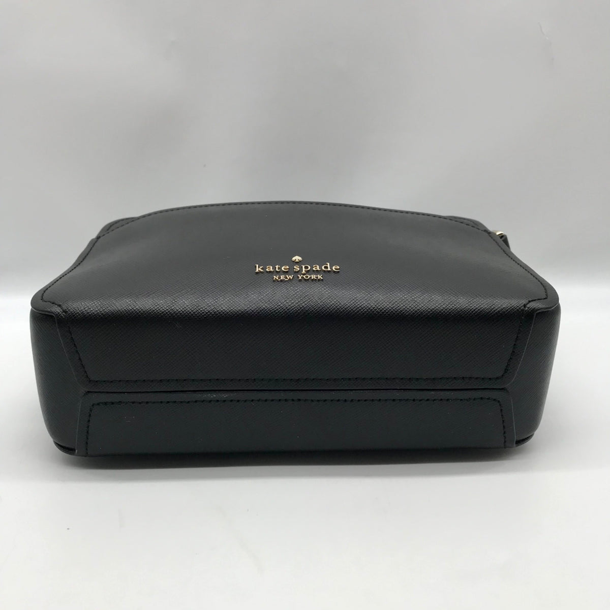 Kate Spade Black Saffiano Leather Lauryn Camera Crossbody Bag