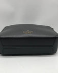 Kate Spade Black Saffiano Leather Lauryn Camera Crossbody Bag