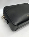 Kate Spade Black Saffiano Leather Lauryn Camera Crossbody Bag