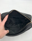 Kate Spade Black Saffiano Leather Lauryn Camera Crossbody Bag