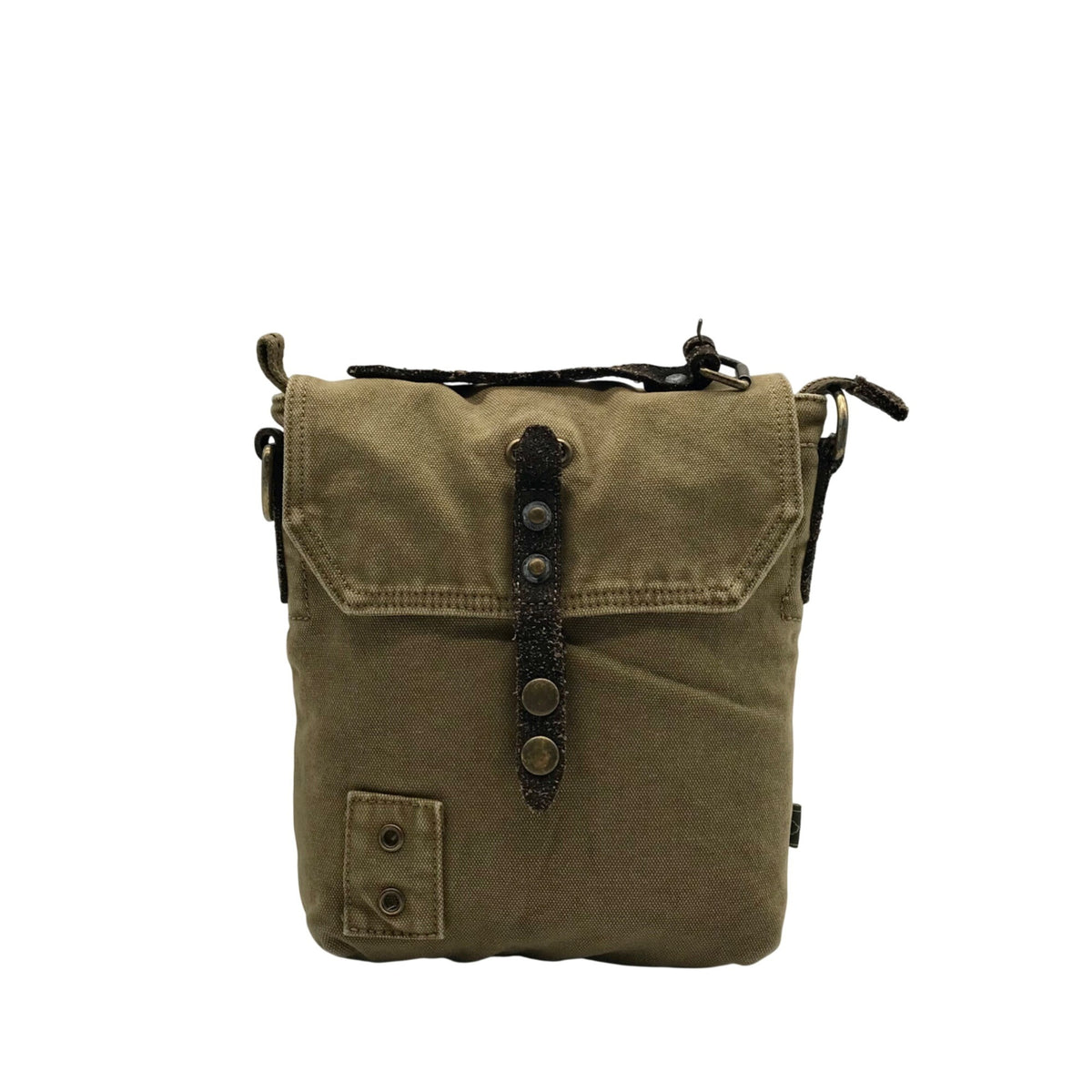 TSD Tan Fabric Crossbody Bag