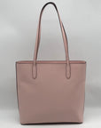 Kate Spade New York Pink Leather Jana Zip Top Tote