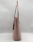 Kate Spade New York Pink Leather Jana Zip Top Tote