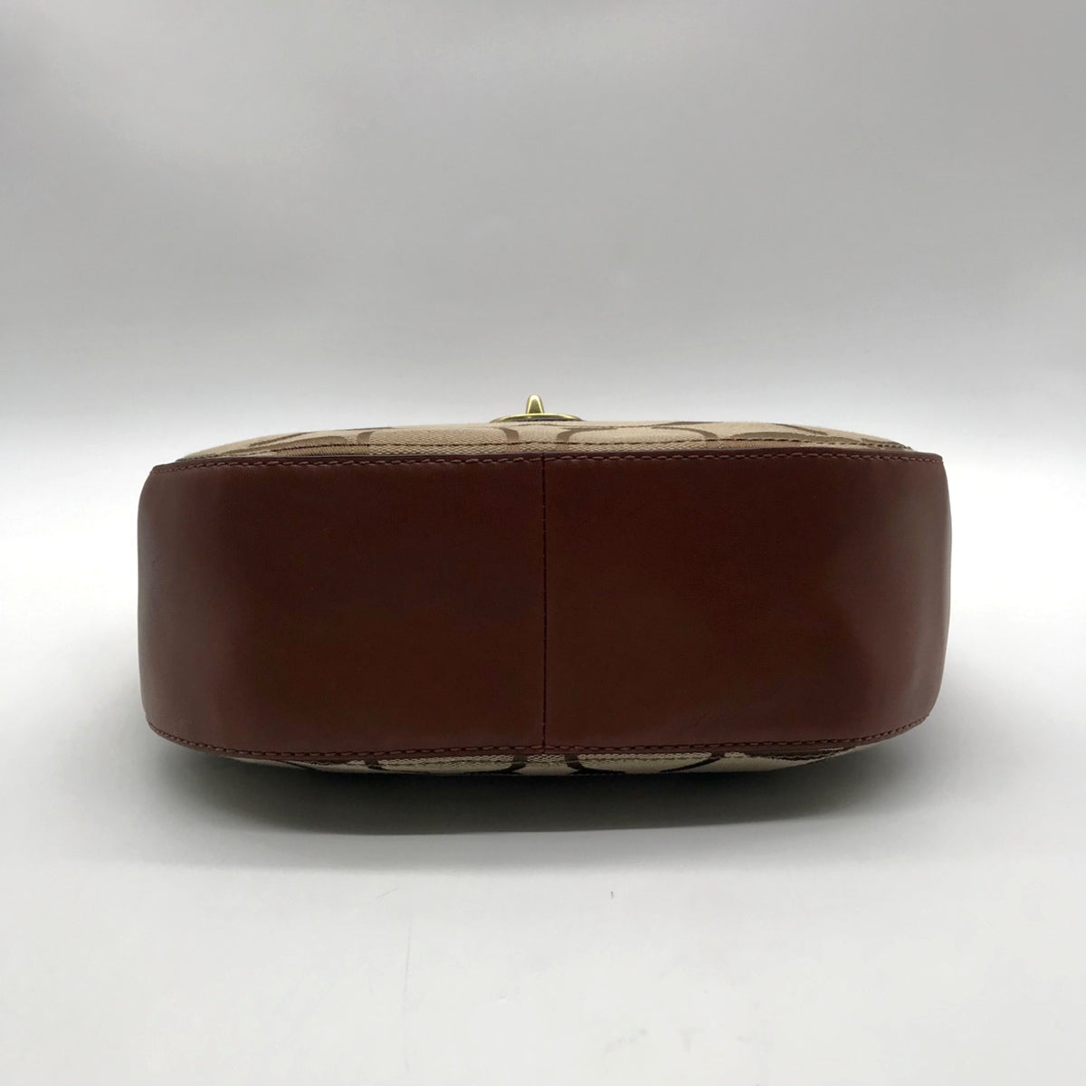 Coach Brown Signature Canvas 70th Anniversary Willis Bag- 19034