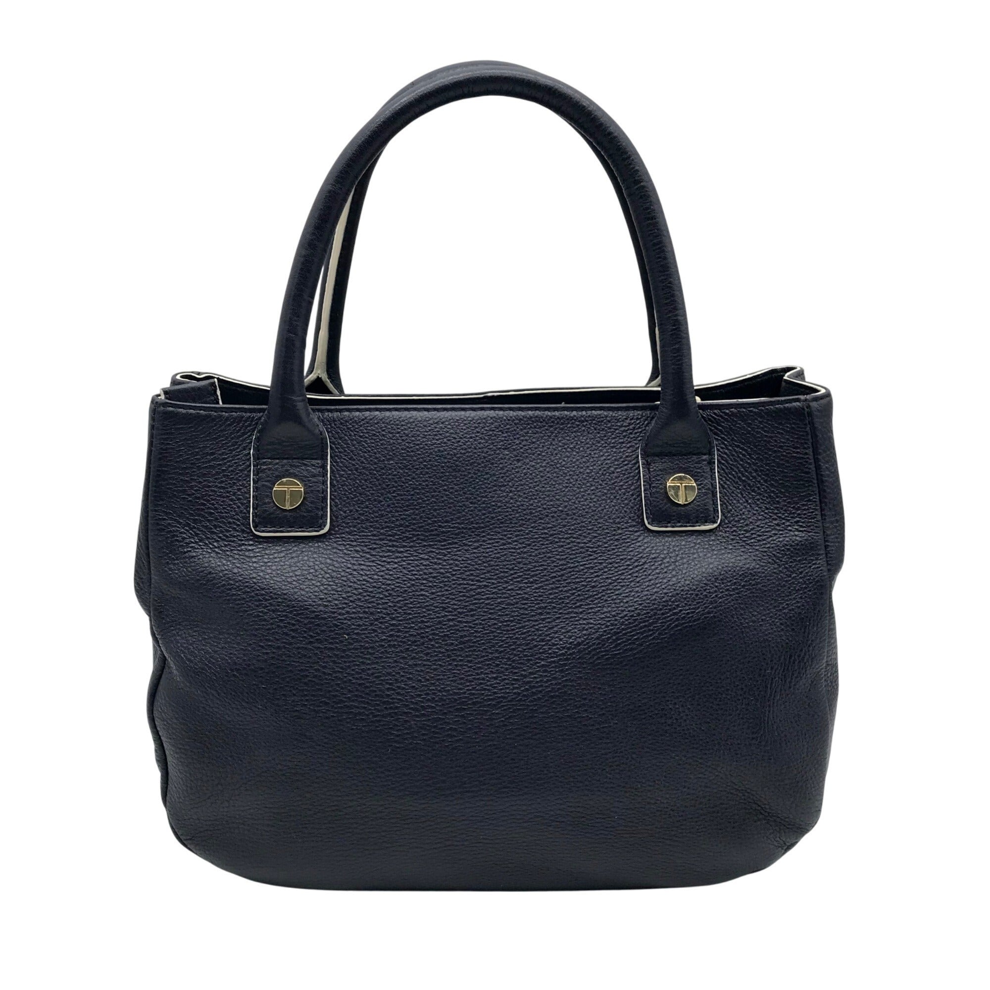 Talbots Blue Leather Shoulder Bag