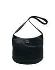 The Sak Black Pebbled Leather Hobo Bag