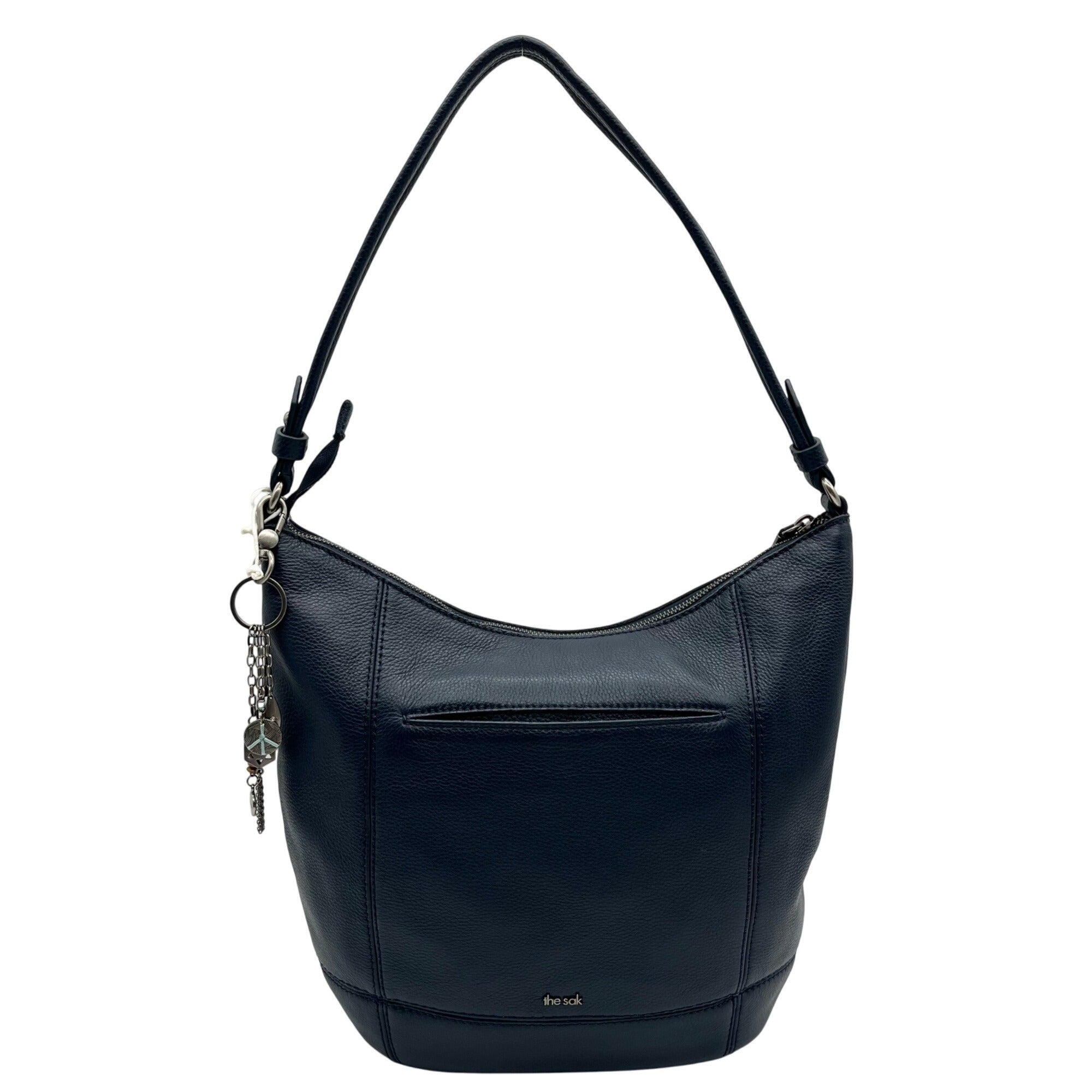 The Sak Indigo Blue Sequoia Leather Hobo Bag