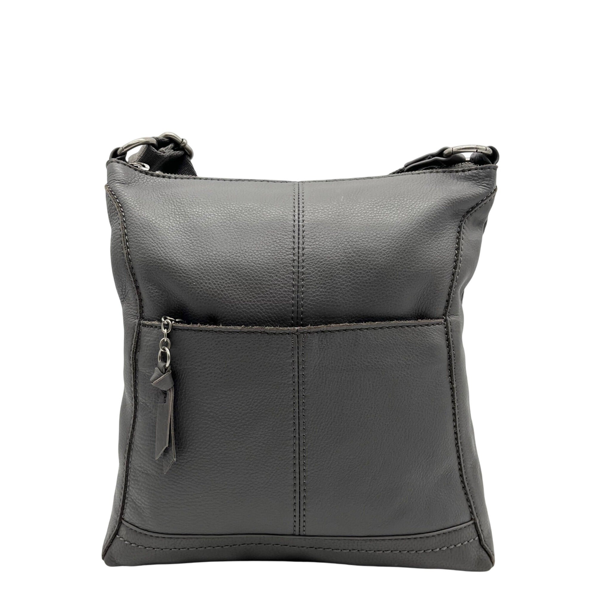 The Sak Slate Pebbled Leather Lucia Crossbody Bag