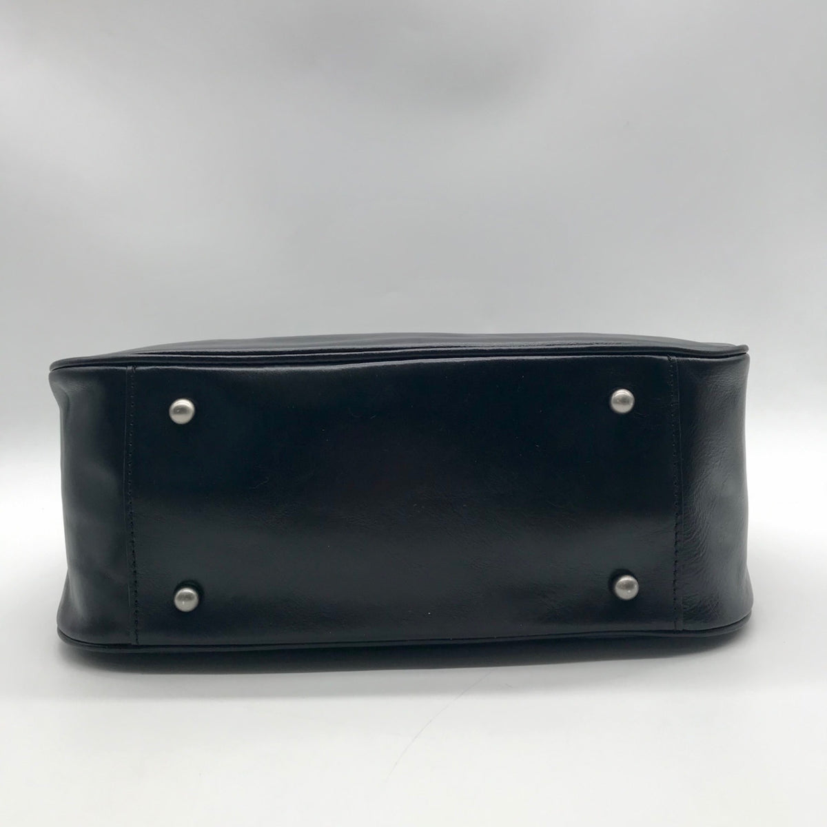 Patricia Nash Black Leather Shoulder/Hobo Bag