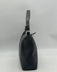 Stuart Weitzman Black Leather Shoulder Bag
