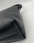 Stuart Weitzman Black Leather Shoulder Bag