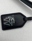 Stuart Weitzman Black Leather Shoulder Bag