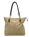 Tommy Hilfiger Tan Monogram Tote Bag