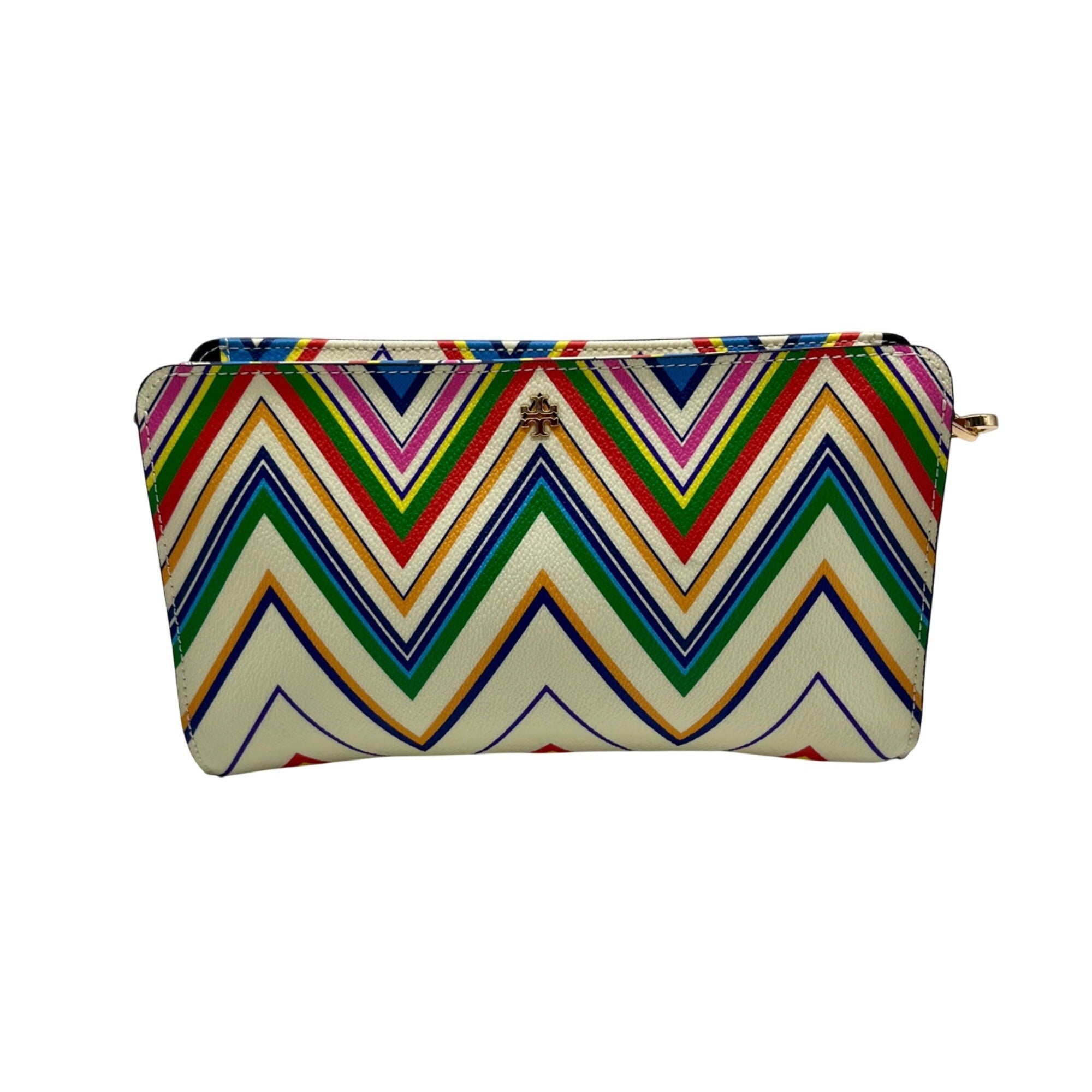 Tory Burch Beige Kerrington Wallet Crossbody