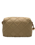 Tory Burch Tan Quilted Leather Crossbody Bag