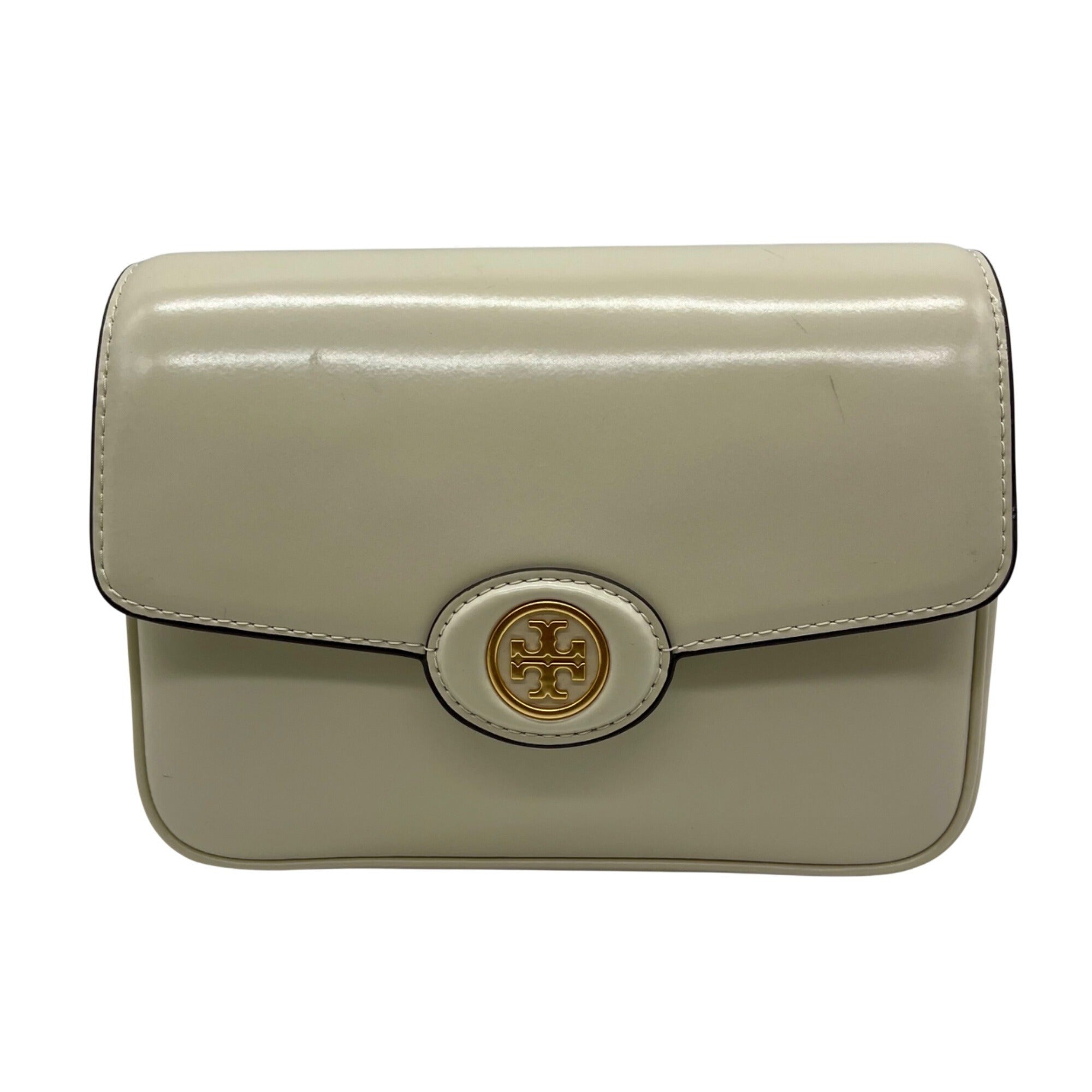 Tory Burch White Leather Crossbody Bag