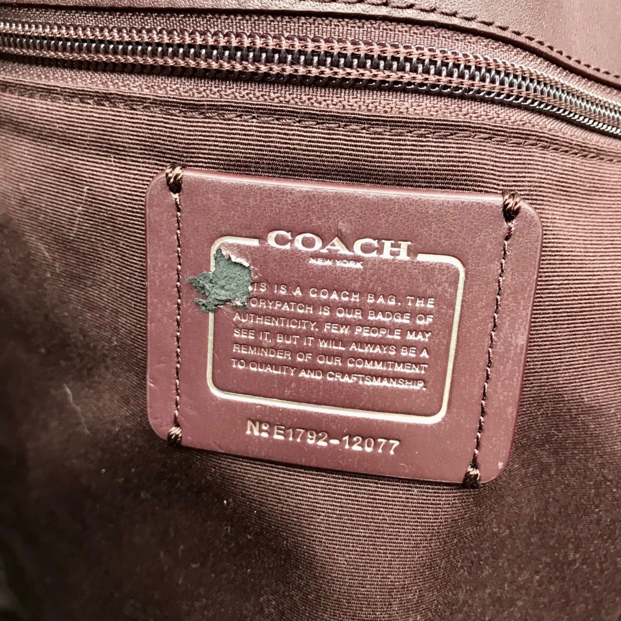 Coach Pink Glittery Polished Pebbled Leather Market Tote Bag And Wallet 12077