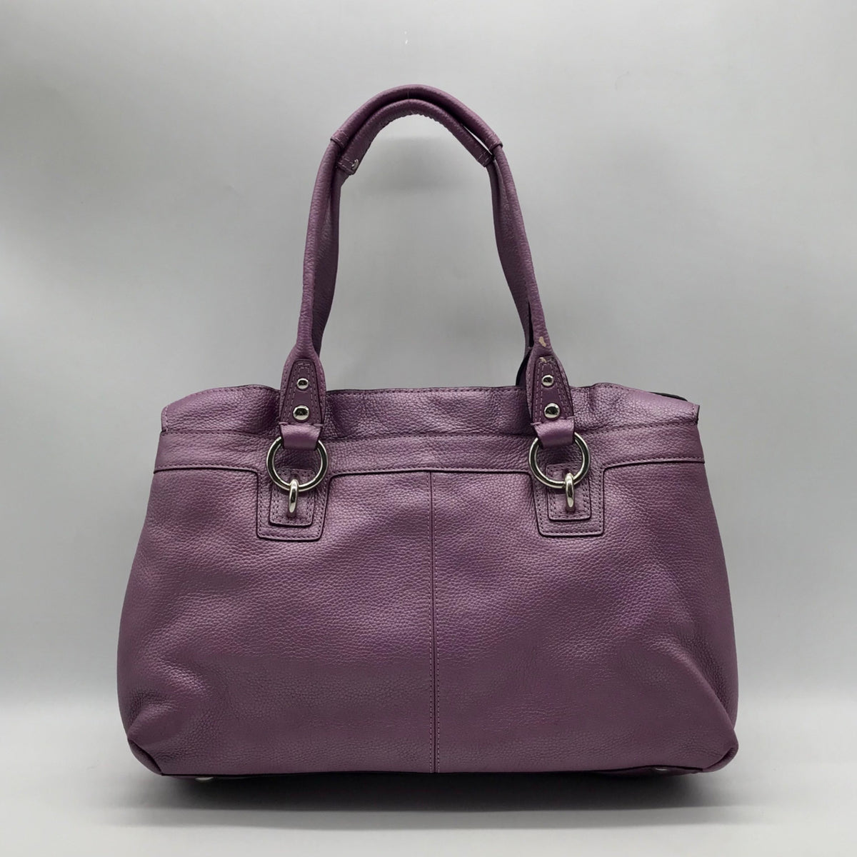 Coach Soft Lavender Pebbled Leather Penelope Shoulder Bag F14682