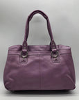 Coach Soft Lavender Pebbled Leather Penelope Shoulder Bag F14682