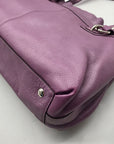 Coach Soft Lavender Pebbled Leather Penelope Shoulder Bag F14682