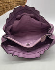 Coach Soft Lavender Pebbled Leather Penelope Shoulder Bag F14682