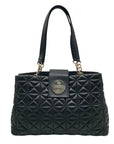 Kate Spade Black Quilted Leather Elena Whitaker Place Shoulder Bag
