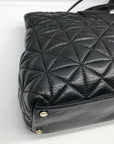 Kate Spade Black Quilted Leather Elena Whitaker Place Shoulder Bag