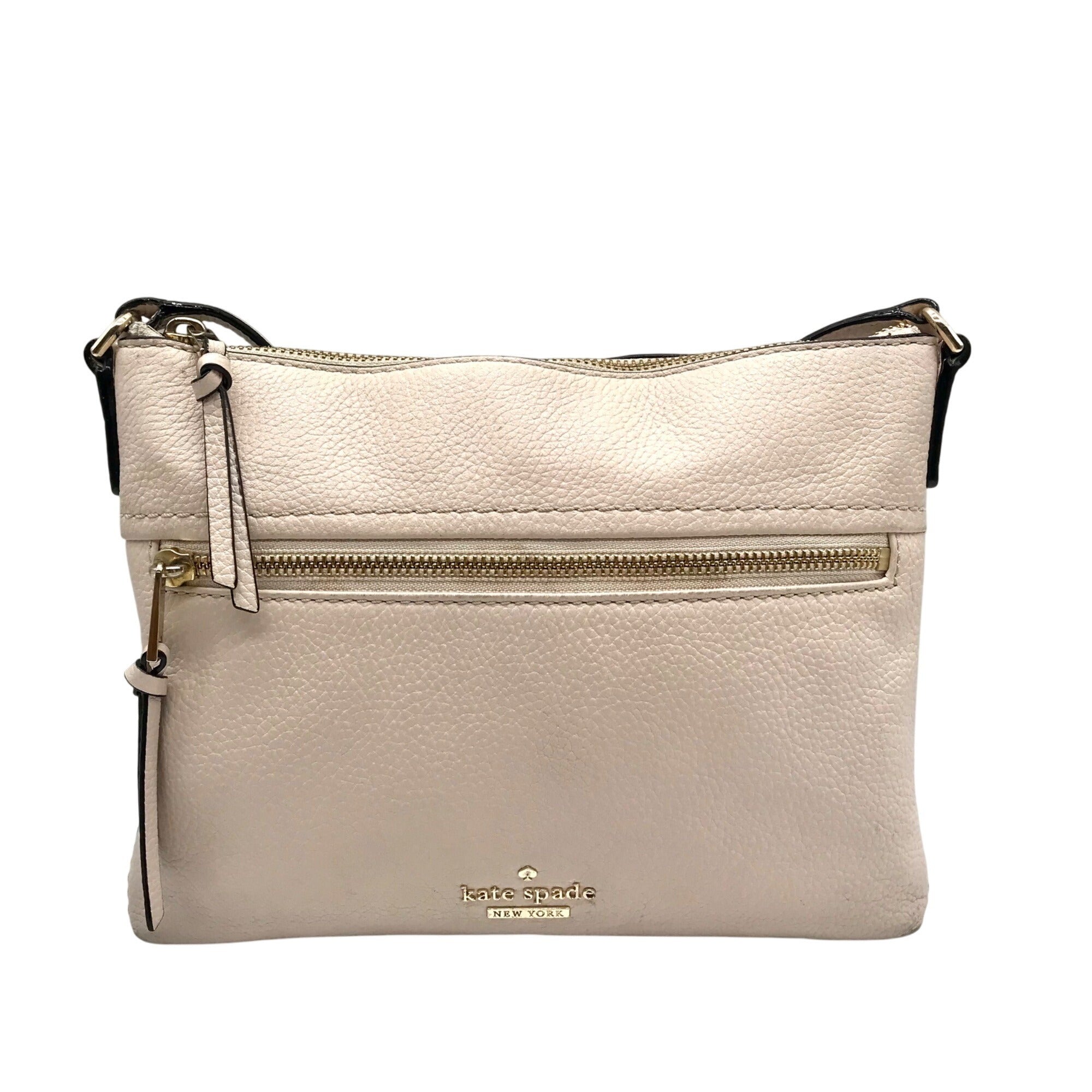 Kate Spade Cream Leather Crossbody Bag