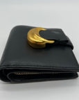 Donna Karan Black Leather Small Wallet