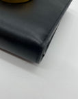 Donna Karan Black Leather Small Wallet